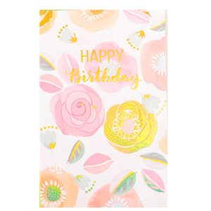 כרטיס ברכה דגם פרחים 12